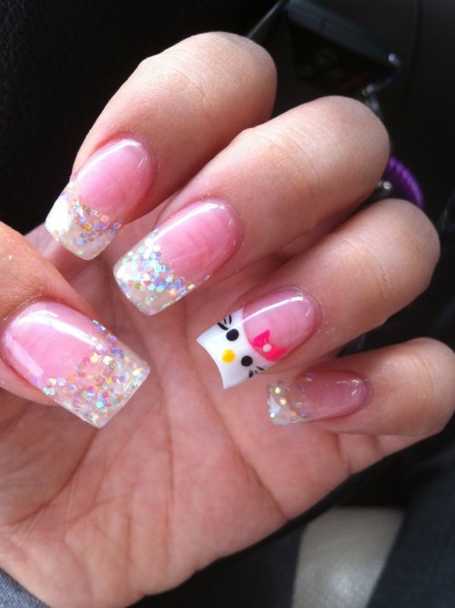 hello kitty nails los angeles. Ashley F#39;s Hello Kitty Nails.