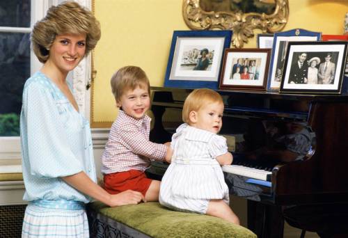 prince william and prince harry at diana. England#39;s Rose. Princess Diana