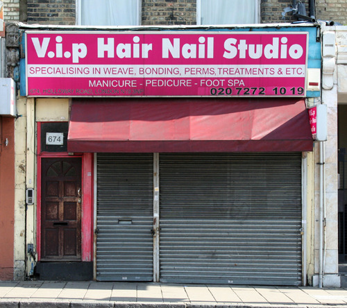 V.I.P Hair Nail Studio, Holloway Road N19. Posted on: 19 May 11