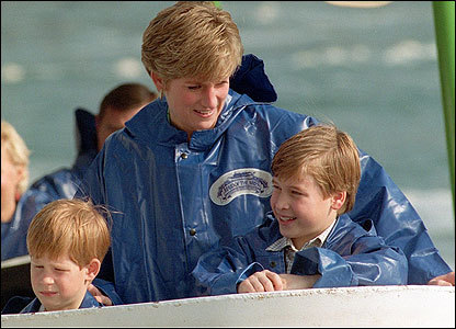 prince william and prince harry at diana. Source: supportprinceharry