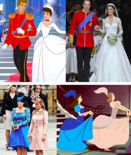 Prince+william+and+kate+middleton+wedding+cinderella