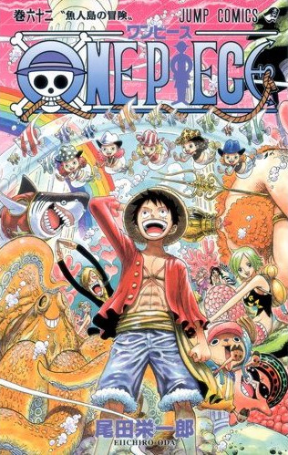 “ONE PIECE Vol.62 sold 2.3 million copies! Each of the last 13 volume hit the 2 million mark
Following the last ranking of 9th May, The 62nd volume of ONE PIECE by Eiichiro Oda released on 2nd May topped 16th May’s Comic ranking 2 weeks in a raw. Copies sold so far have claimed up 236,8000, making 13rd consecutive volumes to sell more than 2 million copies (starting from Vol.50 released on June 2008) since the beginning of the ranking.”