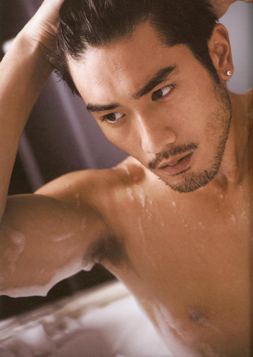 myasianmenobsession:

Can I join?

his name should be GODly not Godfrey &lt;3