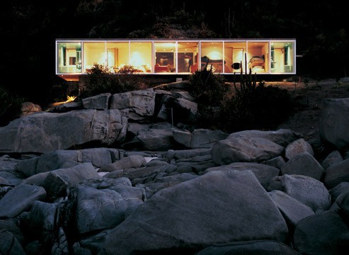 Smiljan Radic - Casa Pite guest house, Papudo 2006 (previously). Image via.