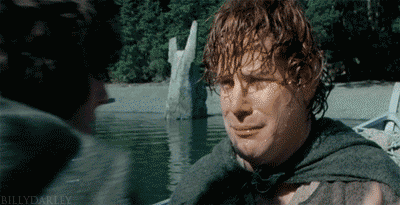 made a promise, Mr. Frodo, a promise. Donâ€™t you leave him ...