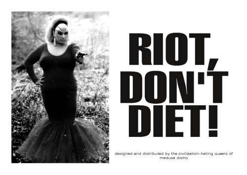Riot, don't diet!