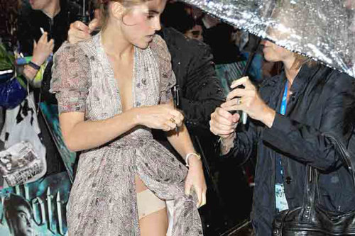 emma watson dress malfunction. Emma Watson memorable wardrobe