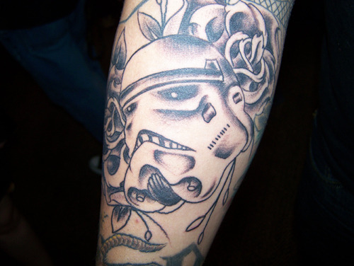 star wars storm trooper tattoo