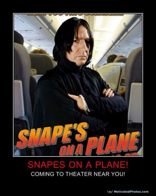 snapes on plane. house Snapes on a plane - Ive with this motherfucking snapes this