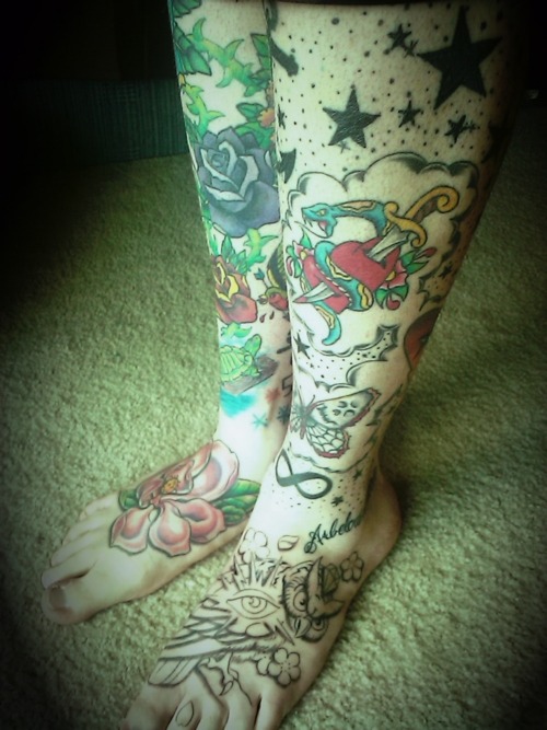 tree of life tattoo foot. Left foot is the newest..done