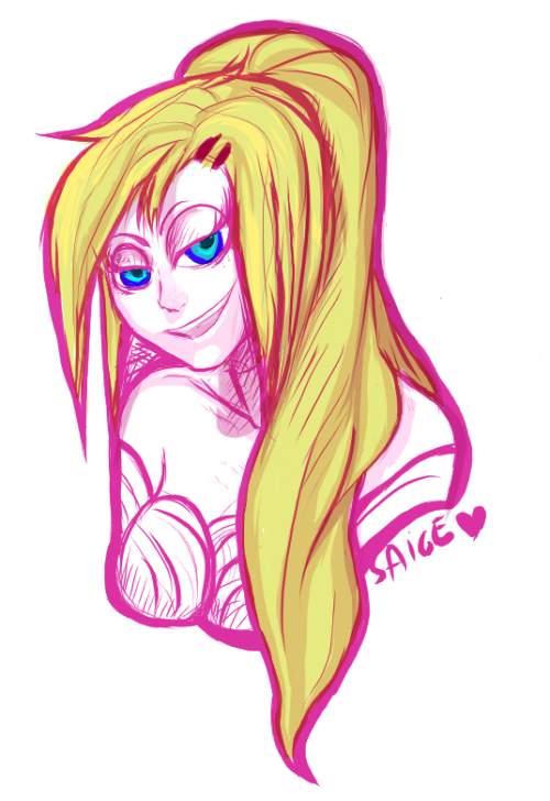Uwi’s OC Saige.Drew it as an attempt to make Uwi draw some more cause she was all out of inspiration and apparently watching people drawing sorta helps her xD At least shes often all THIS MAKES ME WANNA DRAW if i show her lots of new arts or whatevs SO YAH WHATEVER.Plus we’ve got an rp going on with Saige and my Glacier,so idk WARMING UP FOR THE ROLEPLAYING?