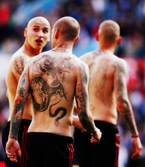 tagged tattoo galore bald heads unite Raul Meireles Jonjo shelvy
