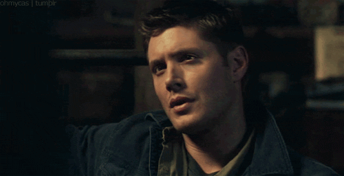 ohmycas:

Some Dean tongue action from me to you.
You are welcome.
5x04 “The End”

