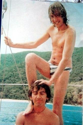 Eric Idle (Monty Python) &amp; George Harrison