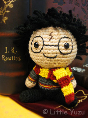 Harry Potter Amigurumi is so cute! &lt;3