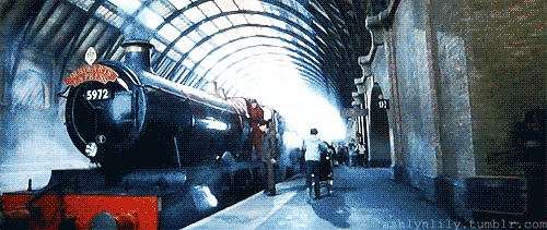 ashlynlily:

Albus Severus and Lily Luna’s first visit to King’s Cross | 19 years later

