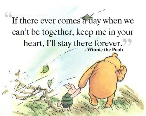 ... bear # piglet # characters # friendship # friendship quotes # life
