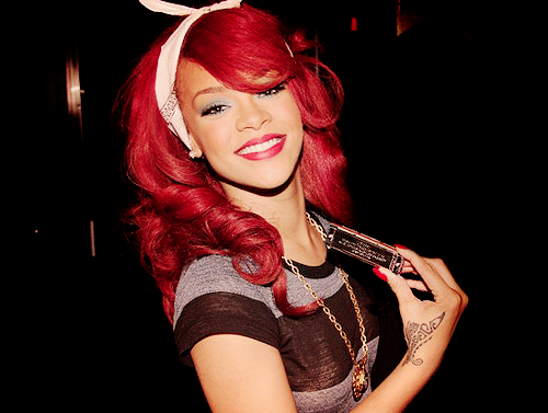 Rihanna Red Hair Tumblr