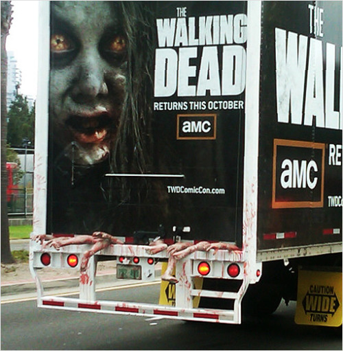Publicidad viral de la 2ª temp. The Walking Dead.
