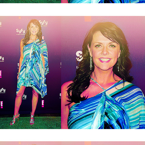 Amanda Tapping SDCC 2011 Syfy EW After party