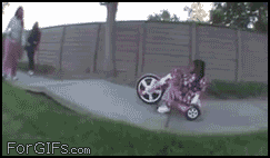 parenting tricycle gif