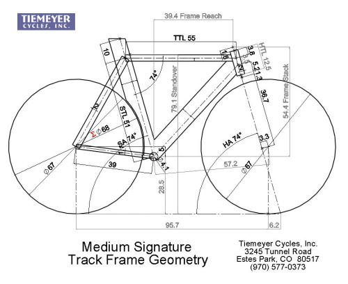 Technical Drawing Bicycle