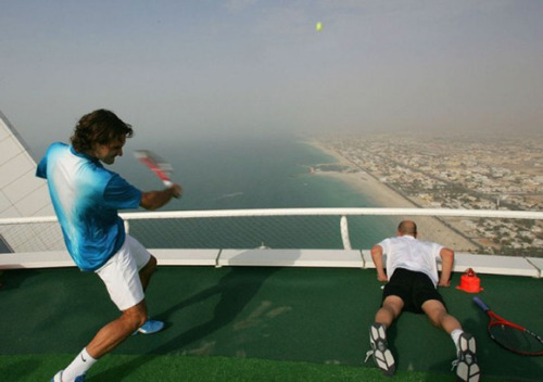 Tennis på hög höjd 05