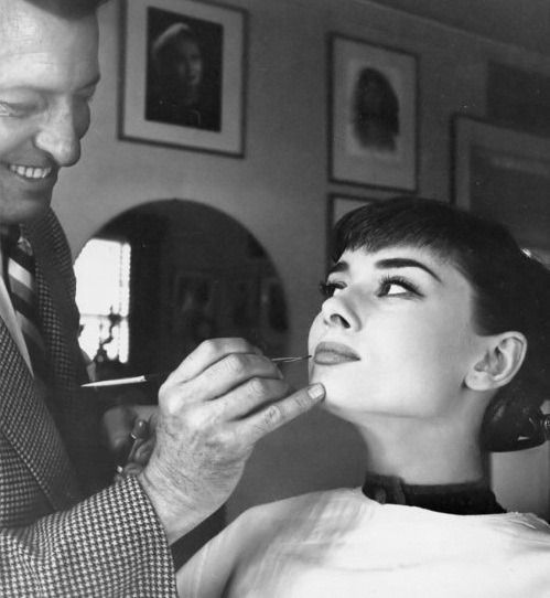 Alberto de Rossi was Audrey&#8217;s makeup man throughout her career. Alberto is the one who created the legendary &#8220;Audrey Hepburn eyes,&#8221; in a slow process of applying mascara and then separating each eyelash with a safety pin.
&#8220;I remember her saying when he died, crying as though she had lost a brother, that she would rather not work again.&#8221; -Sean Hepburn Ferrer