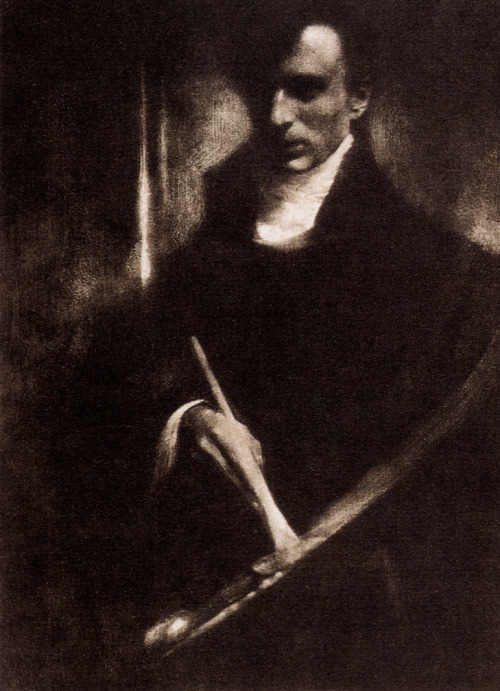 Self portrait of Steichen, 1903