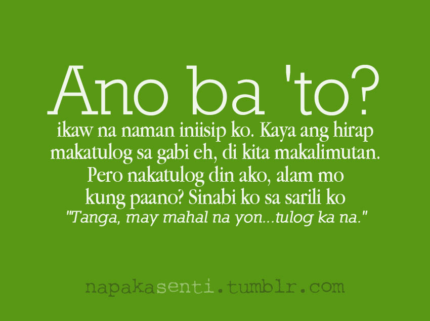 Quotes On Love Hurts Tagalog