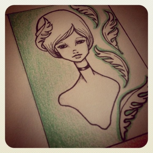 Eva (2x3) idea doodle (Taken with instagram) by Constantly Constance