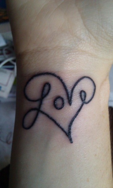love #tattoo #love tattoo #heart #heart tattoo