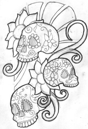 I 39m obsessed with sugar skulls They just speak to my soul