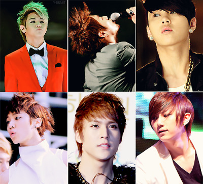 Favourite hairstyle of B2ST.