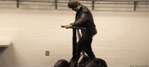 too much swag for just one segway