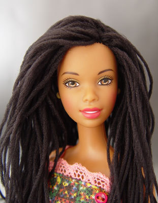 Barbie Makeup on Artists On Tumblr   Black Art   Black Woman   Black Tumblr