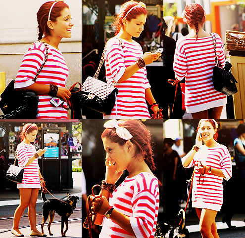 justariana:

Ariana and Coco at the grove in L.A. last June.

Credits to her for the photos!