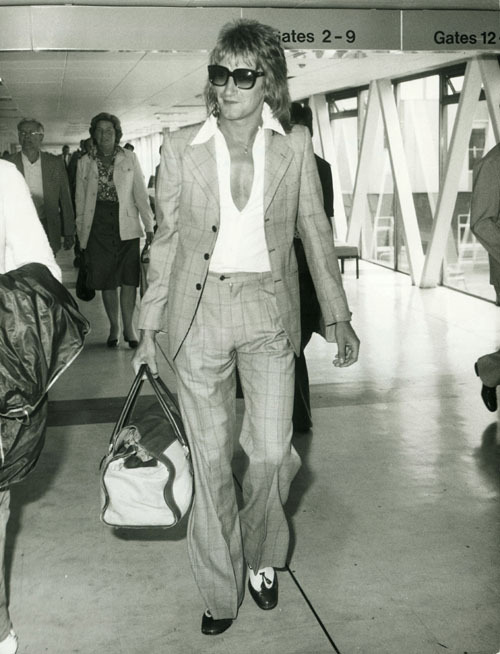 Rod Stewart, London Airport 1976