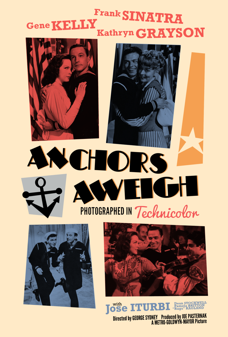 Anchors Aweigh 1945 - Gene Kelly Frank Sinatra And Kathryn Grayson Gene Kelly Kathryn Grayson Netflix
