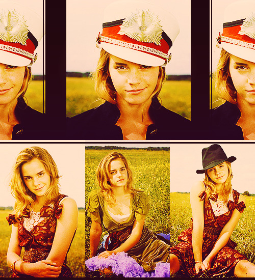 30 Days of Emma Watson 17 an old photoshoot in 2005 Elle Girl
