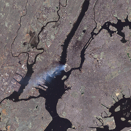 NASA опубликовало видеозапись терактов 9/11, сделанную с борта МКС