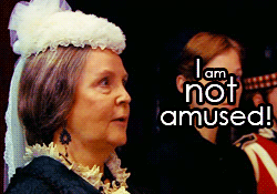 Image result for queen victoria doctor who not amused gif