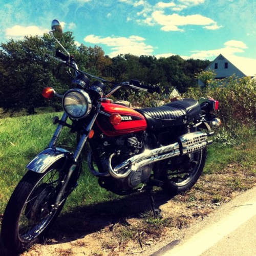 great day for a ride on #hondamotorcycles  (Taken with instagram)