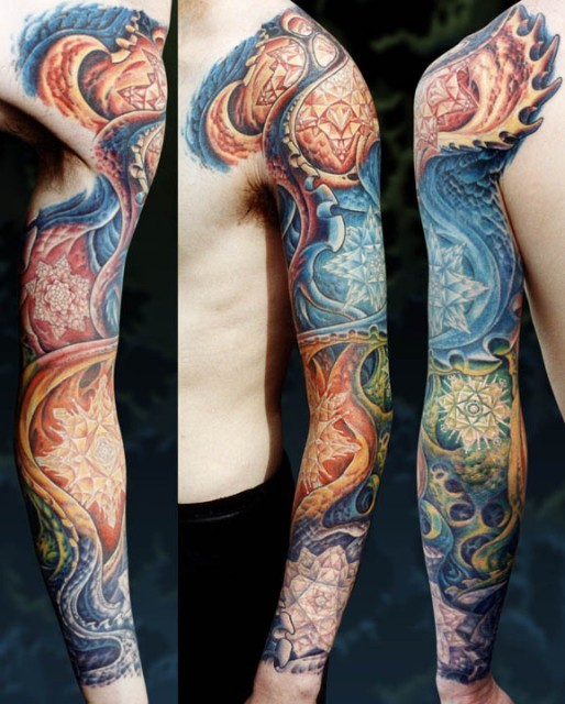 guy aitchison sleeve tattoo