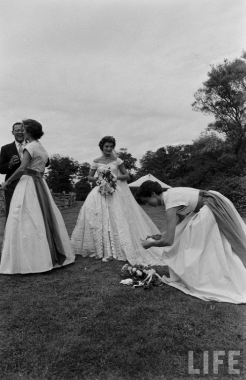  via The Wedding of John F Kennedy and Jacqueline Bouvier September 12 