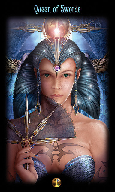 Queen of Swords Keywords: Bright, sharp tongued,...