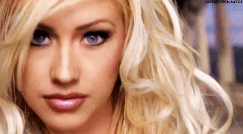 Image result for christina aguilera young gif