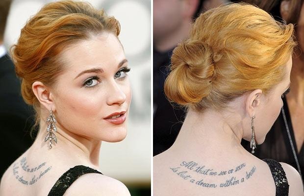  Ink Check out these celebrity tattoos influenced by meaningful words