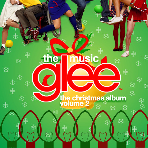 glee christmas album cover volume 2. The Unofficial Album Cover. #glee #glee christmas album #christmas #album 