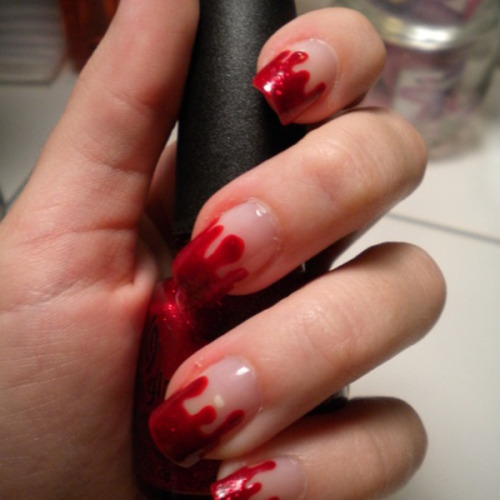 Check out these bloody nails and other vampire inspired beauty from our